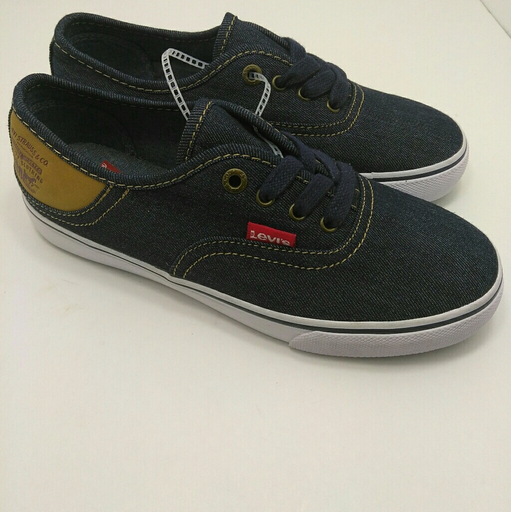 Levi's Kids Denim Lace up Sneakers